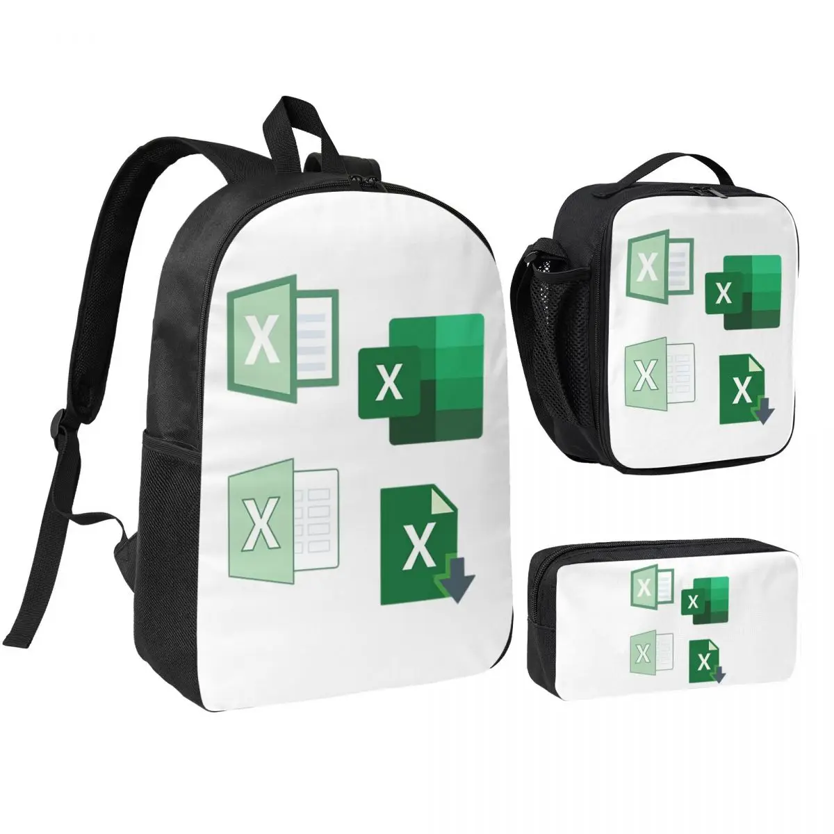 Excel Symbol Accounting Excel Errors Pack Green Backpack BookBag School Bag Shoulder Bags 3ps Insulated Lunch Bag Pencil Case
Excel Symbol Accounting Excel Errors Pack Green Backpack BookBag School Bag Shoulder Bags 3ps Insulated Lunch Bag Pencil Case