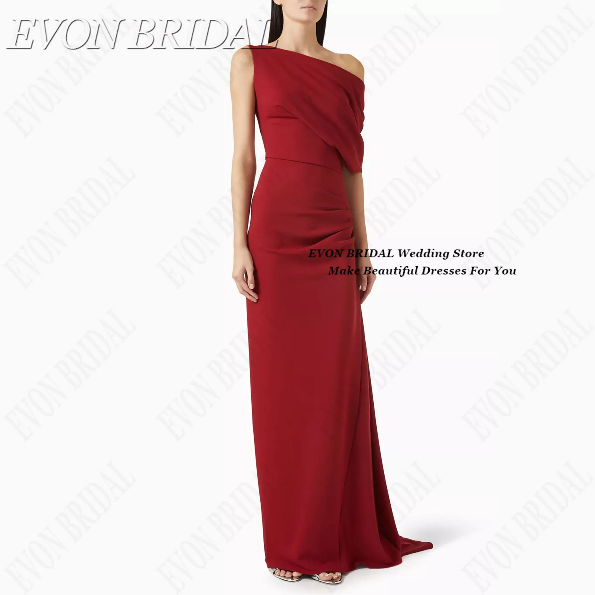 2025 Elegent Party Dresses Red Women's Fishtail Dresses For Special Occasions Simple Slim Fit فساتين سهرة EVON BRIDAL Customized
2025 Elegent Party Dresses Red Women's Fishtail Dresses For Special Occasions Simple Slim Fit فساتين سهرة EVON BRIDAL Customized
