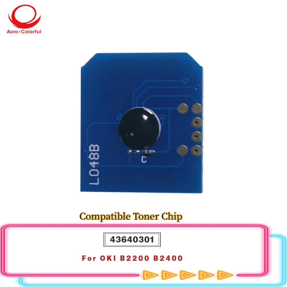2K 43640301 Compatible Toner Chip For OKI B2200 B2400 Laser Printer Copier Cartridge Refill Chip
2K 43640301 Compatible Toner Chip For OKI B2200 B2400 Laser Printer Copier Cartridge Refill Chip