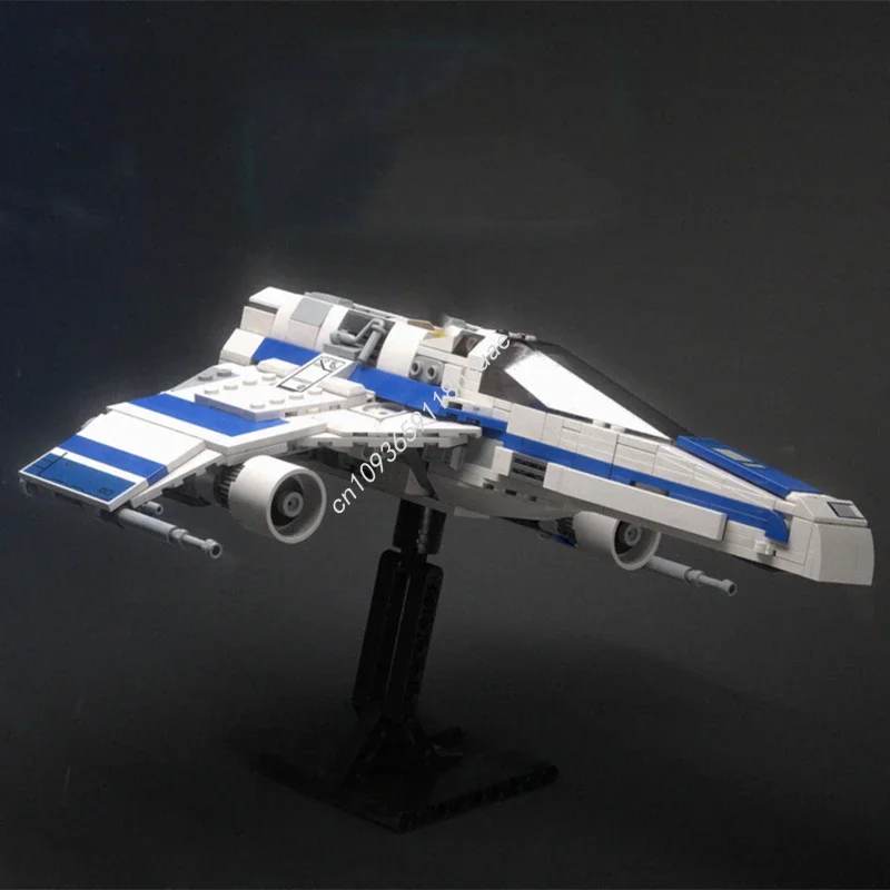 629pcs MOC PiXEL-DANs E-Wing Modifications Incl Display Stand Star Battle Building Blocks Christmas Model Birthday AssemLY Gift
629pcs MOC PiXEL-DANs E-Wing Modifications Incl Display Stand Star Battle Building Blocks Christmas Model Birthday AssemLY Gift