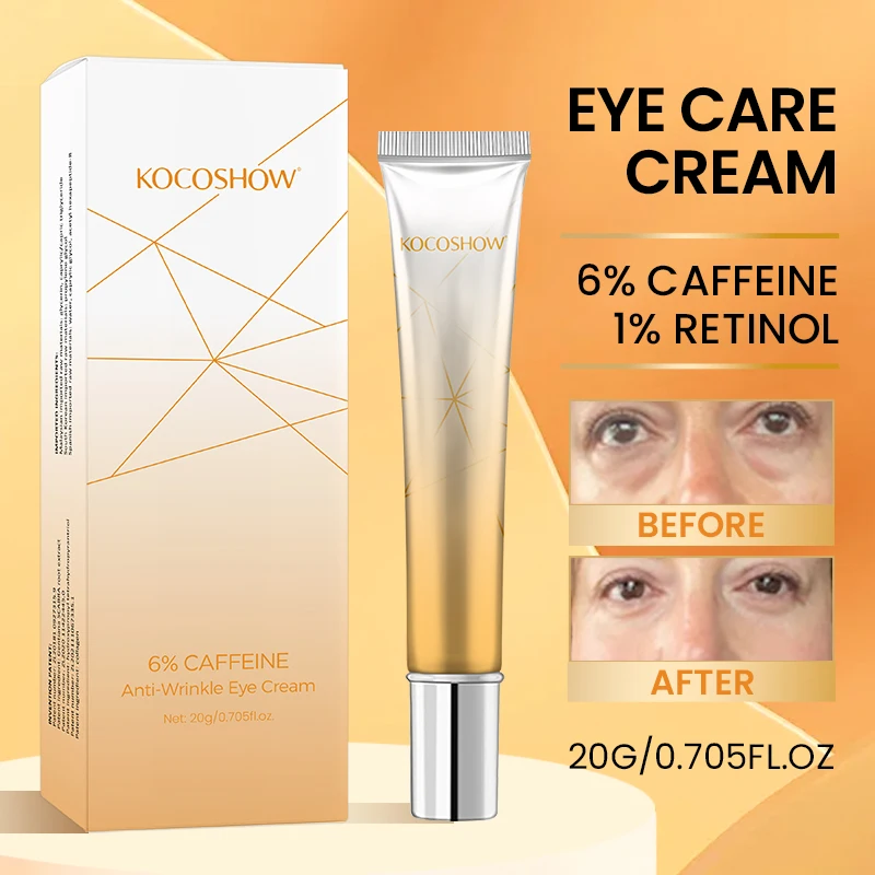 Caffeine Eye Cream for Dark Circles Rapid Wrinkle Repair Daily Retinol Hyaluronic Acid to Fight Fine Lines Dark Spots Eye Care
Caffeine Eye Cream for Dark Circles Rapid Wrinkle Repair Daily Retinol Hyaluronic Acid to Fight Fine Lines Dark Spots Eye Care