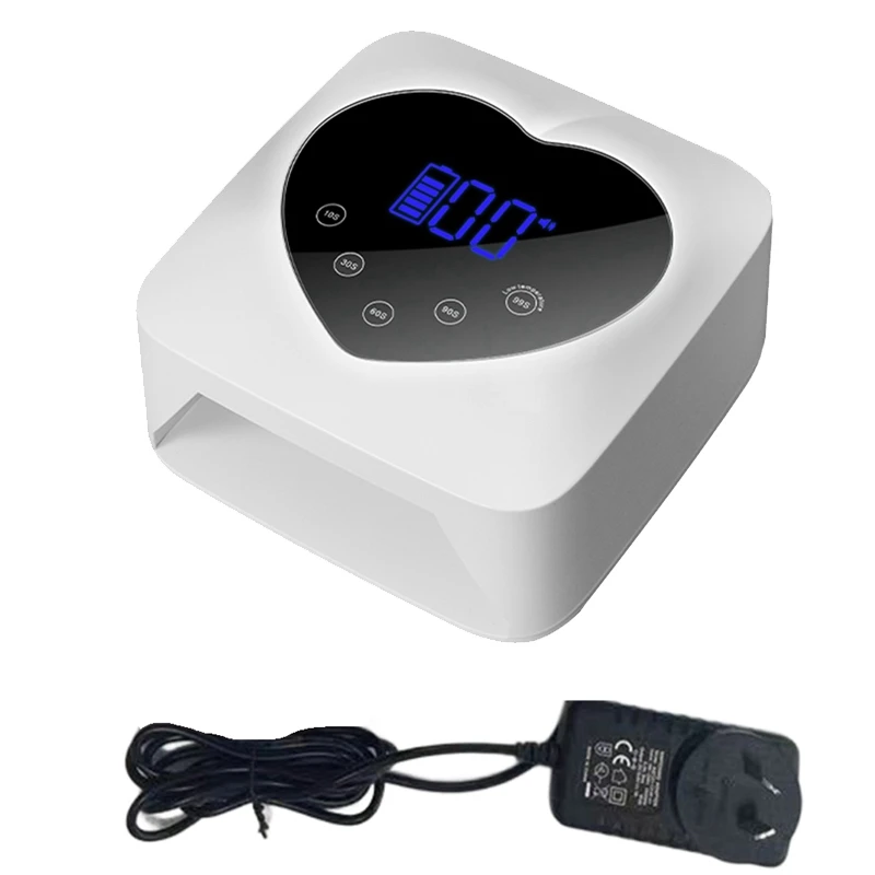Nail Art Lamp Automatic Sensor LCD Display UV LED Nail Phototherapy Machine Lamp AU Plug
Nail Art Lamp Automatic Sensor LCD Display UV LED Nail Phototherapy Machine Lamp AU Plug
