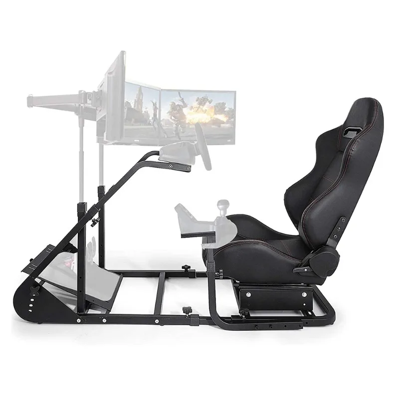 Manufacture Racing Seat Gaming Chair Simulator Cockpit Steering Gaming-Cockpit
Manufacture Racing Seat Gaming Chair Simulator Cockpit Steering Gaming-Cockpit