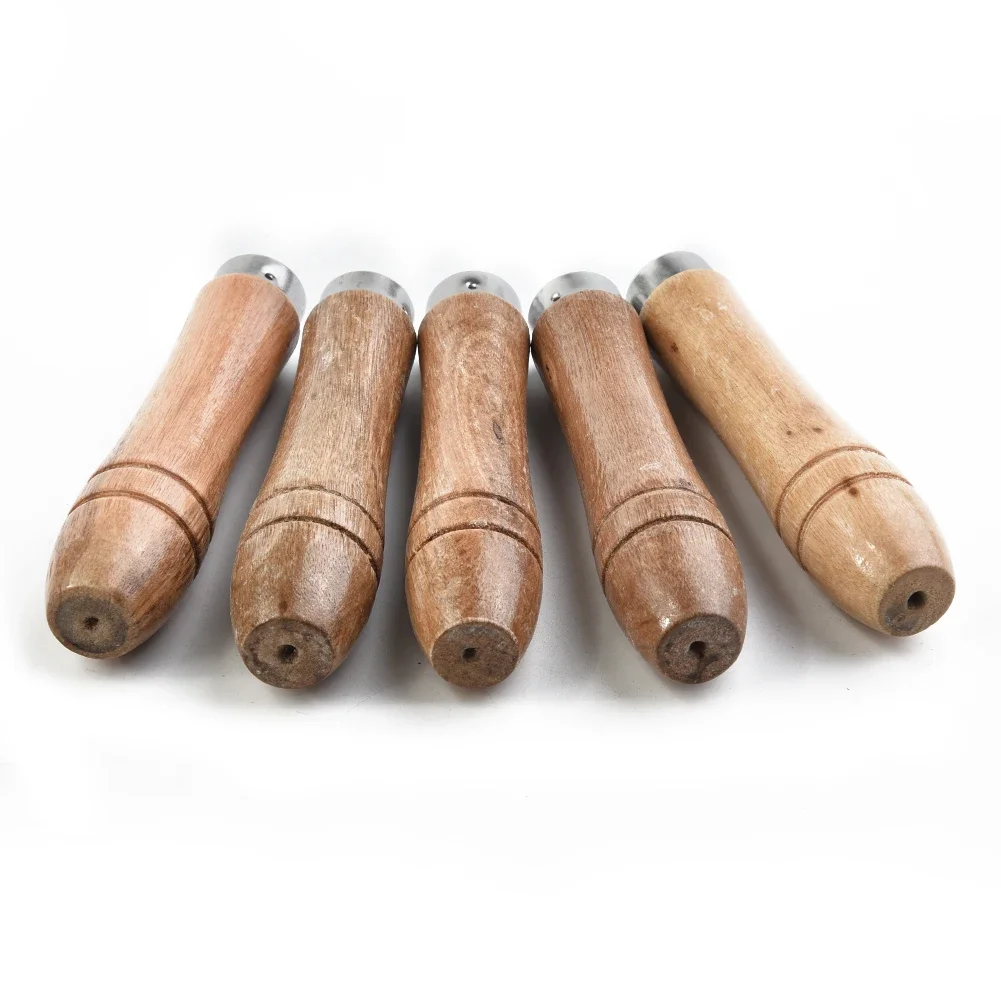 Set Wooden File Handle Strong Metal Collar 5pcs 9cm For File Craft Tool Portable High Quality Useful Brand New
Set Wooden File Handle Strong Metal Collar 5pcs 9cm For File Craft Tool Portable High Quality Useful Brand New