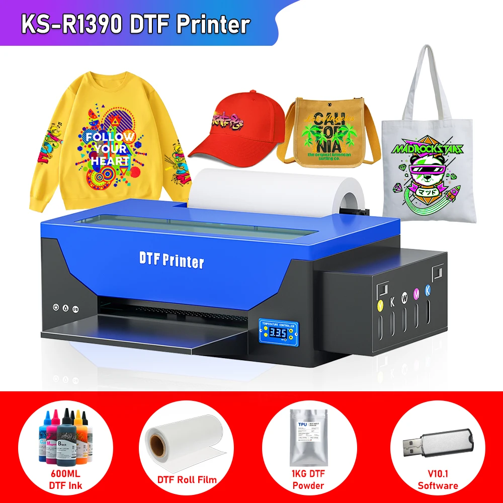 A3 DTF Printer For Epson R1390 T-Shirt Transfer Printer DIY Direct To Film Printer for hoodies Jeans t shirt printing machine A3
A3 DTF Printer For Epson R1390 T-Shirt Transfer Printer DIY Direct To Film Printer for hoodies Jeans t shirt printing machine A3