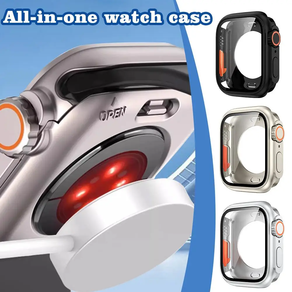 Screen Protector Cover for Apple watch 44mm 45mm 40mm 41mm Hard PC Front Rear Bumper Case For Iwatch 9 8 7 6 5 4 Change To V9D8
Screen Protector Cover for Apple watch 44mm 45mm 40mm 41mm Hard PC Front Rear Bumper Case For Iwatch 9 8 7 6 5 4 Change To V9D8
