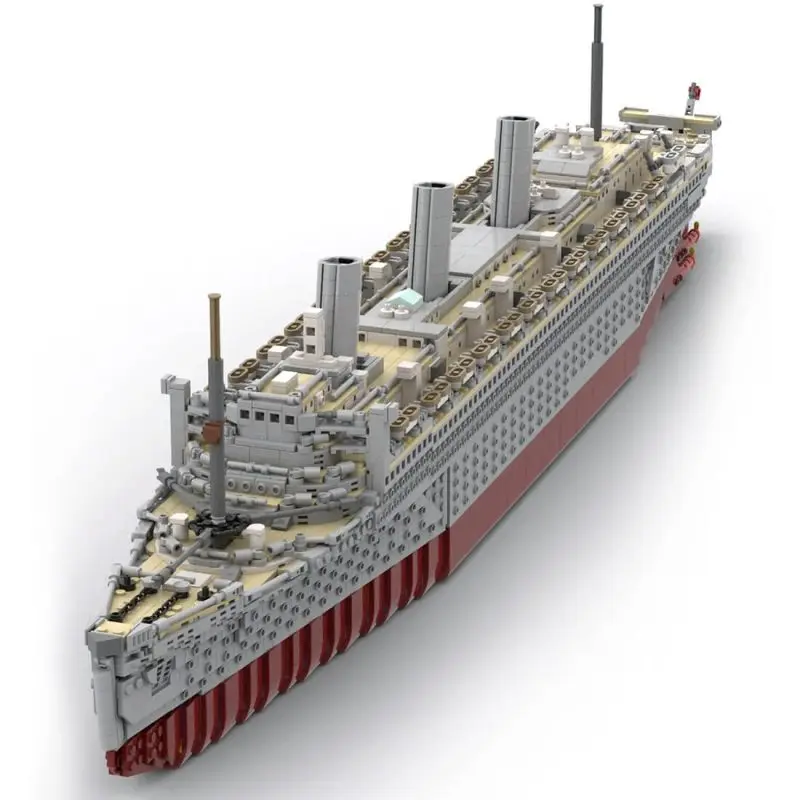 Custom MOC-99057 Queen Mary Troopship Super Cruise Shaped Fit for 10294 4746pcs
Custom MOC-99057 Queen Mary Troopship Super Cruise Shaped Fit for 10294 4746pcs