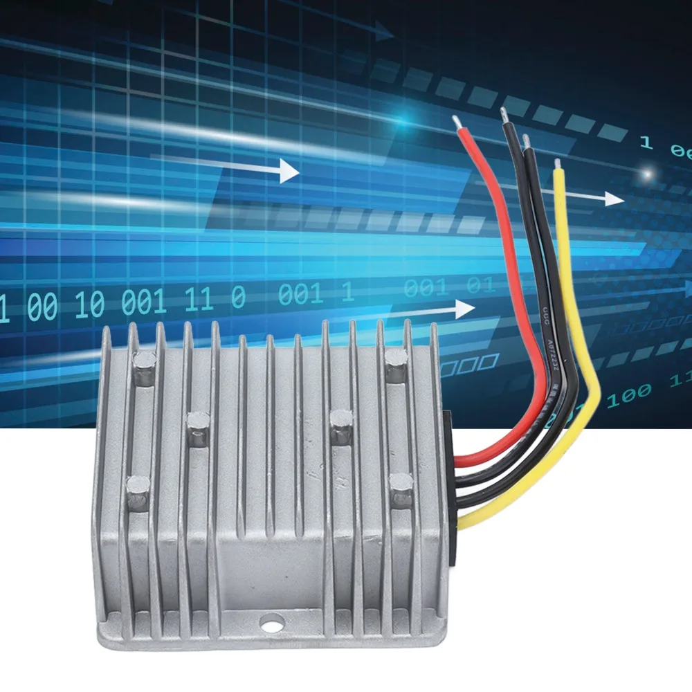 IP67 24V To 13.8V DC Converter 10A 138W Stable Output Reducer Transformer Voltage Regulator Club Car
IP67 24V To 13.8V DC Converter 10A 138W Stable Output Reducer Transformer Voltage Regulator Club Car