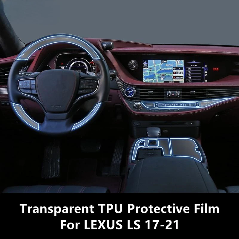 For LEXUS LS 17-21 Car Interior Center Console Transparent TPU Protective Film Anti-scratch Repair Film Accessories Refit
For LEXUS LS 17-21 Car Interior Center Console Transparent TPU Protective Film Anti-scratch Repair Film Accessories Refit