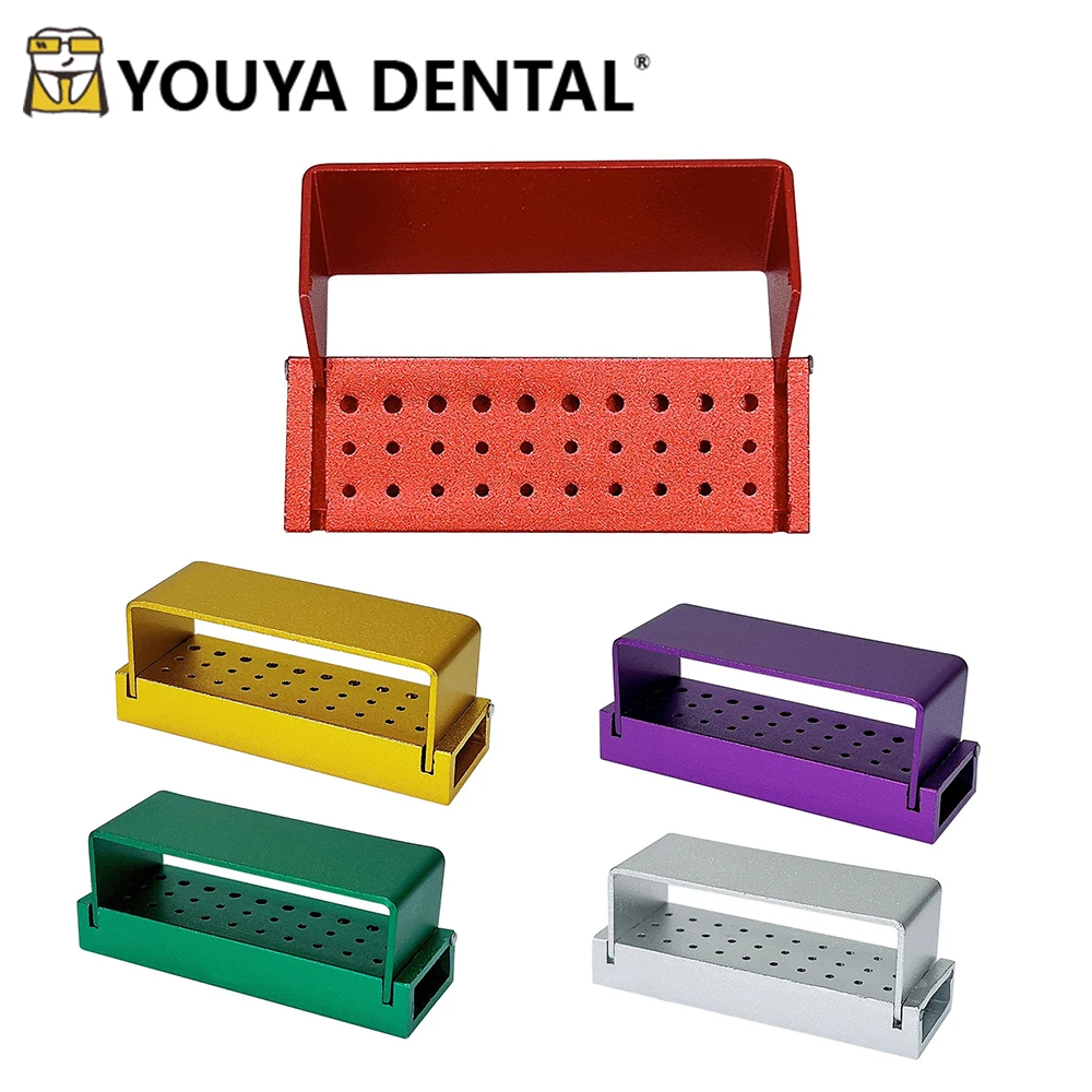 Dental Diamond Burs Holder Drill Disinfection Block 30 Holes Sterilization Burs Holder Autoclavable Cleaning Stand
Dental Diamond Burs Holder Drill Disinfection Block 30 Holes Sterilization Burs Holder Autoclavable Cleaning Stand