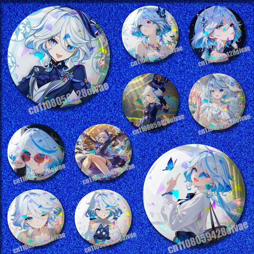 Genshin Impact Furina Pins Insignia Badge Cover Emblem Round Ornament 32mm Brooch Button Cosplay
Genshin Impact Furina Pins Insignia Badge Cover Emblem Round Ornament 32mm Brooch Button Cosplay