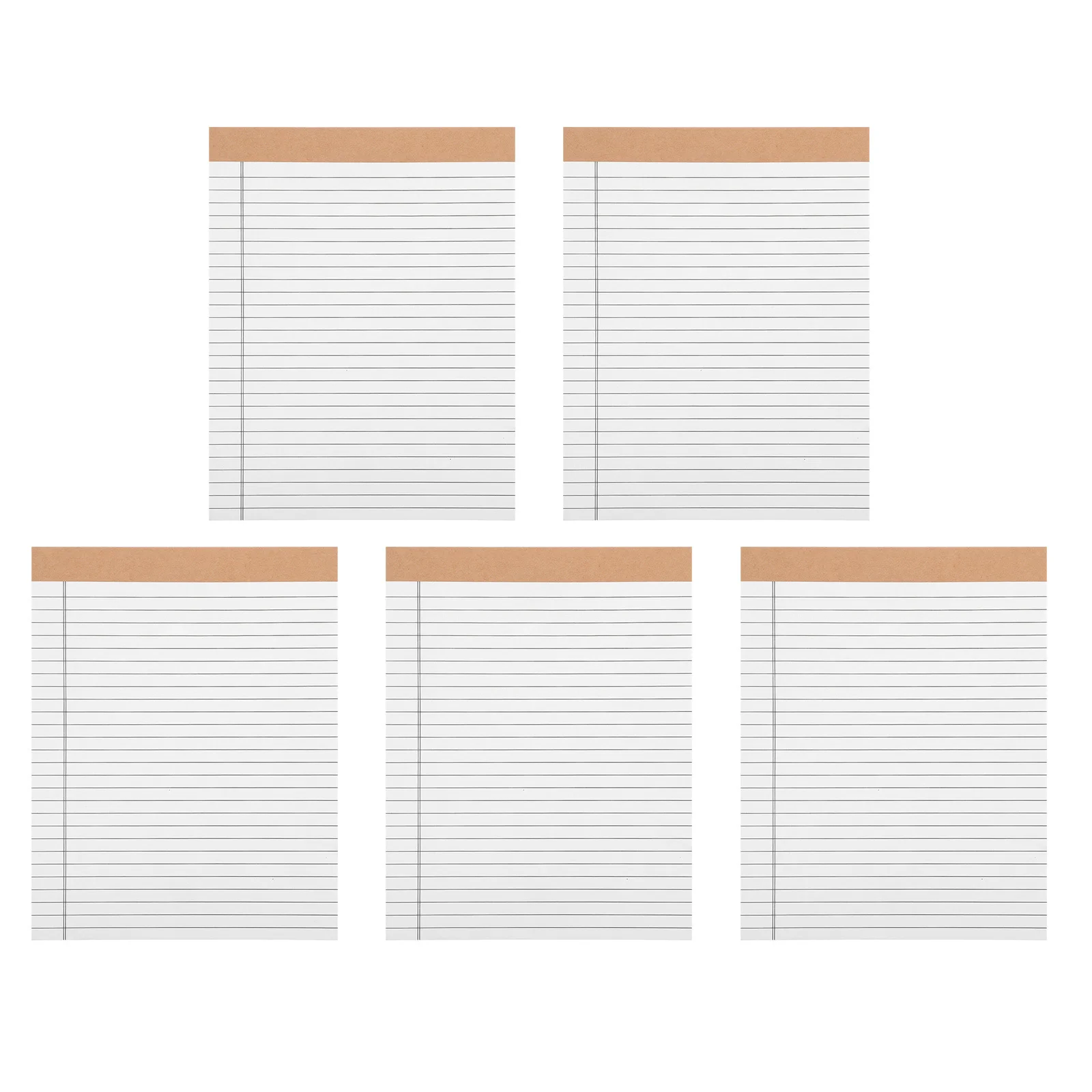 5Pcs Legal Paper Notepads Thick Perforated Pages White Lined Stationery Note Pads Office Home Meeting Notes Project Planner
5Pcs Legal Paper Notepads Thick Perforated Pages White Lined Stationery Note Pads Office Home Meeting Notes Project Planner