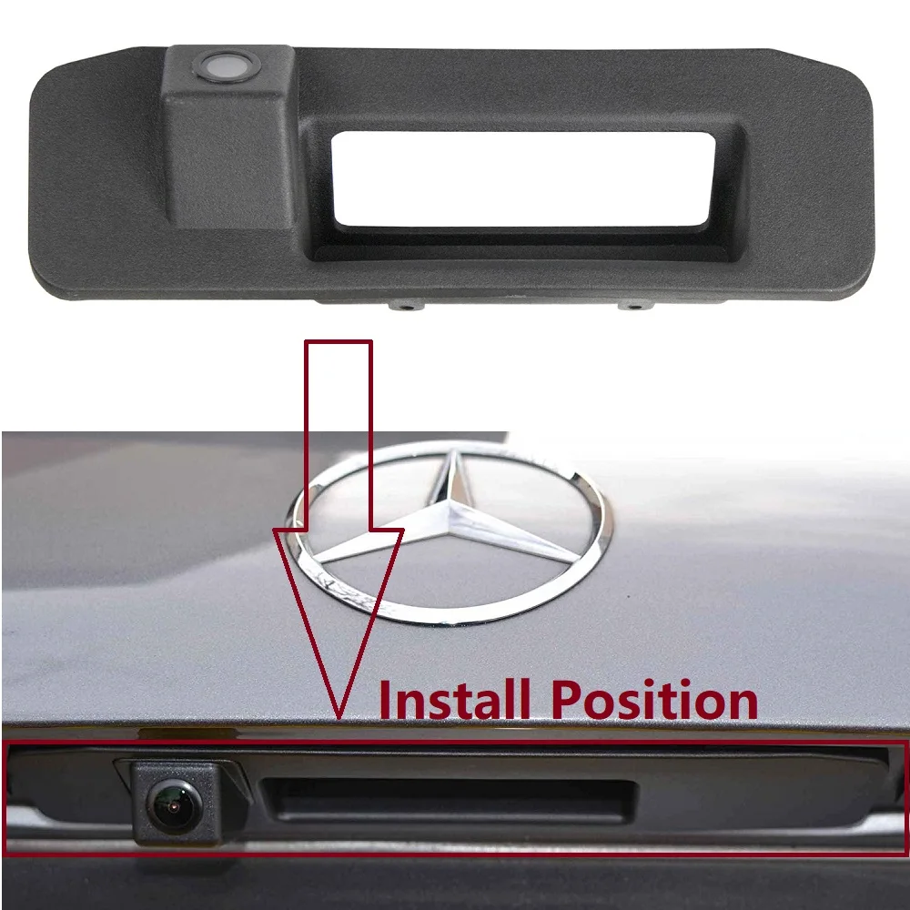 HD Tailgate Handle Rear View Reversing Backup Parking Camera for Mercedes Benz GLK 200 250 260 300 350 400 450 X204 2011-2016
HD Tailgate Handle Rear View Reversing Backup Parking Camera for Mercedes Benz GLK 200 250 260 300 350 400 450 X204 2011-2016