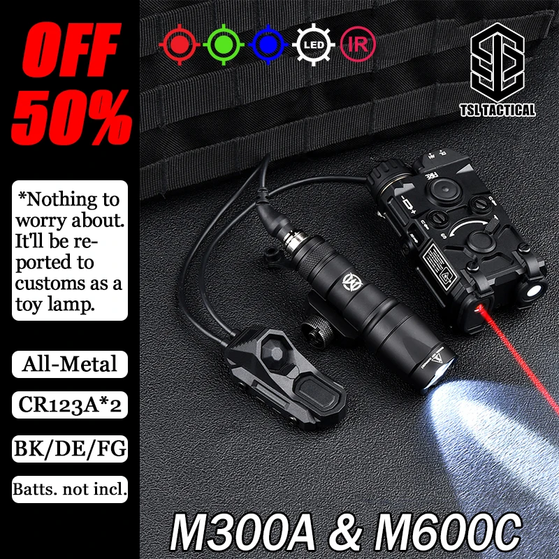 New Metal OGL Tactical IR Laser Eotech Indicator Surefir M600 Flashlight With White Strobe Light For Hunting Airsoft Accessories
New Metal OGL Tactical IR Laser Eotech Indicator Surefir M600 Flashlight With White Strobe Light For Hunting Airsoft Accessories