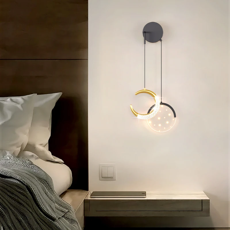 Nordic Wall Lamp For Bedroom Bedside Light Luxury Corridor Aisle Living Room Background Wall Modern Lamps Home Decoration
Nordic Wall Lamp For Bedroom Bedside Light Luxury Corridor Aisle Living Room Background Wall Modern Lamps Home Decoration