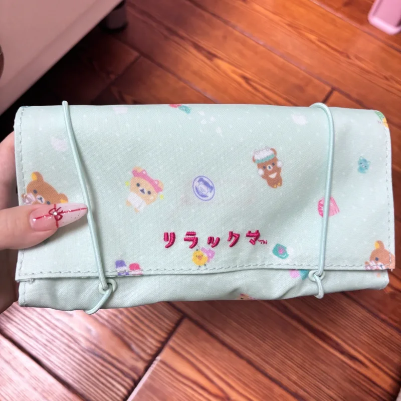 NEW Kawaii Cute Rilakkuma Cosmetic Bag Makeup Brush Lipstick Storage Bag Folding Toiletry Bag Travel Portable Girls Gifts
NEW Kawaii Cute Rilakkuma Cosmetic Bag Makeup Brush Lipstick Storage Bag Folding Toiletry Bag Travel Portable Girls Gifts