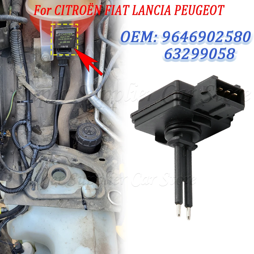 Для Peugeot 206 307 Partner Citroen C4 C8 Berlingo Jumpy датчик уровня охлаждающей жидкости радиатора 1306.C0 1306.F0 9646902580 63299058 
Для Peugeot 206 307 Partner Citroen C4 C8 Berlingo Jumpy датчик уровня охлаждающей жидкости радиатора 1306.C0 1306.F0 9646902580 63299058