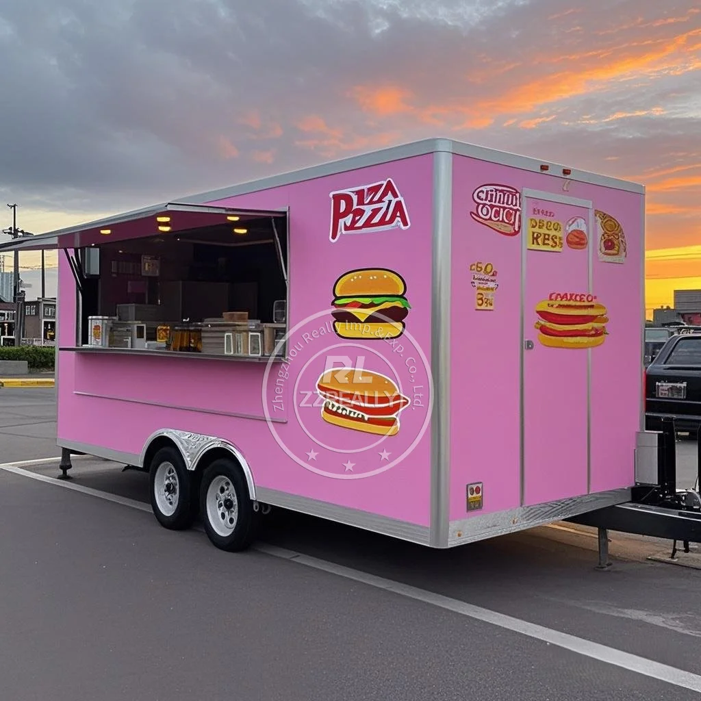 Concession Mobile Street Food Truck Snack Carts Fast Food Trailer With Cooking Equipments Coffee Kiosk
Concession Mobile Street Food Truck Snack Carts Fast Food Trailer With Cooking Equipments Coffee Kiosk