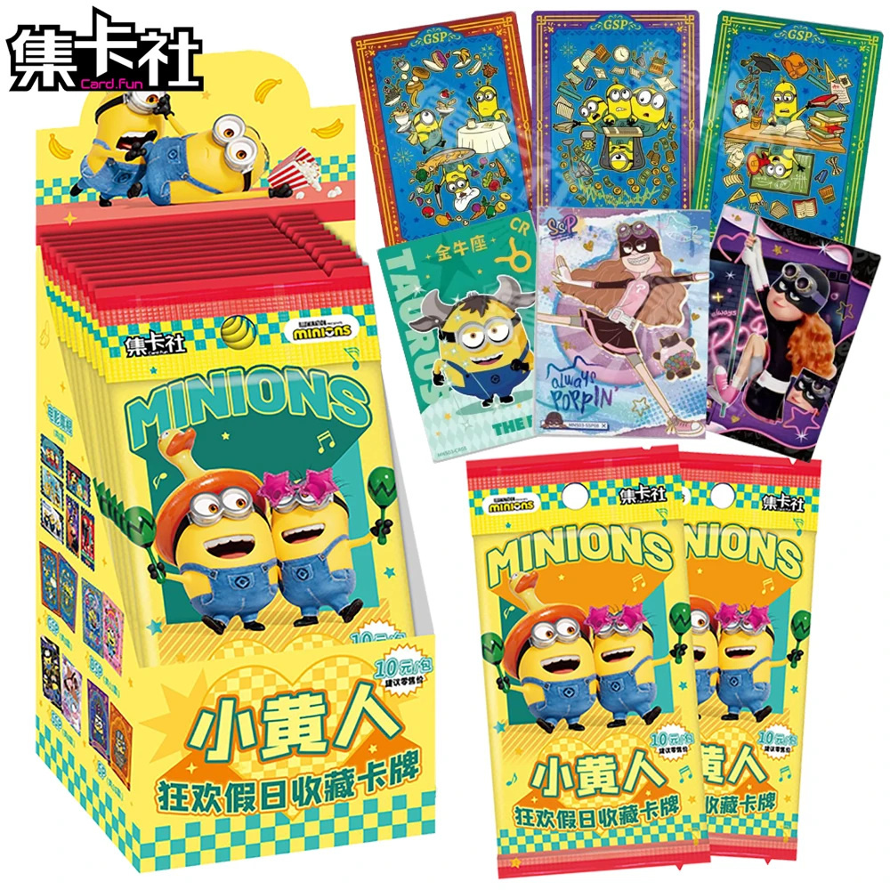 Оригинальная карточка Fun Minions, коллекционная карточка, американская комедия, анимация, креативная флип-карта, детский как персонаж мультфильма, подарочная игрушка
Оригинальная карточка Fun Minions, коллекционная карточка, американская комедия, анимация, креативная флип-карта, детский как персонаж мультфильма, подарочная игрушка