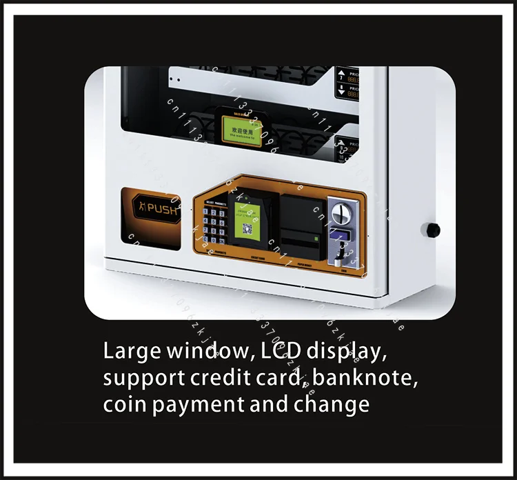 Small Mini Automatic Snack Wall-mounted False Eyelash Vending Machine
Small Mini Automatic Snack Wall-mounted False Eyelash Vending Machine