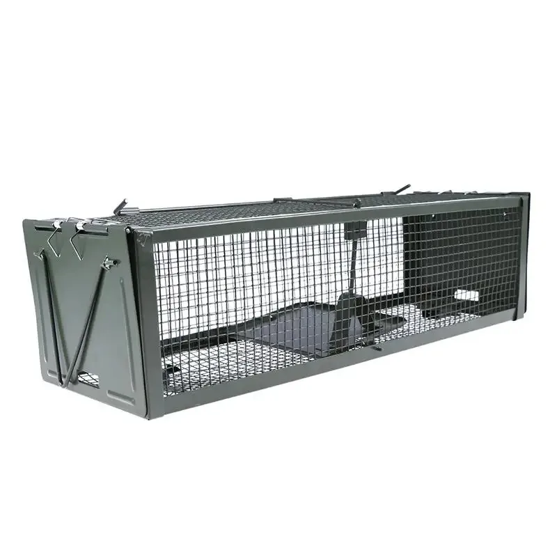 Animal Live Cage Rat Cage Trap Home Use Mouse Catcher Live Rodent Control Household Military Green Squirrel Cage
Animal Live Cage Rat Cage Trap Home Use Mouse Catcher Live Rodent Control Household Military Green Squirrel Cage