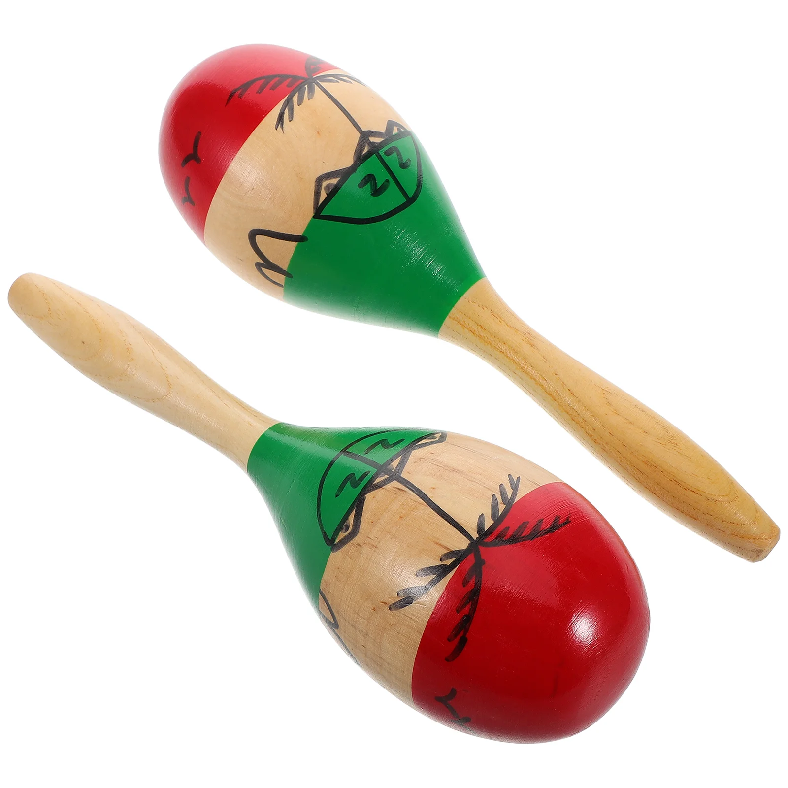 2Pcs Wooden Baby Musical Maracas For Kids Toys Rhythm Sticks Kids Instruments Child Instrument Shekere Music
2Pcs Wooden Baby Musical Maracas For Kids Toys Rhythm Sticks Kids Instruments Child Instrument Shekere Music