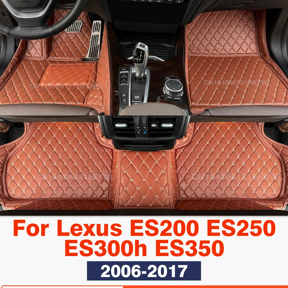 Для Lexus ES серии ES200 ES250 ES300h ES350 2006-2017 2016, автомобильный напольный коврик, автомобильный ковер, аксессуары для интерьера
Для Lexus ES серии ES200 ES250 ES300h ES350 2006-2017 2016, автомобильный напольный коврик, автомобильный ковер, аксессуары для интерьера