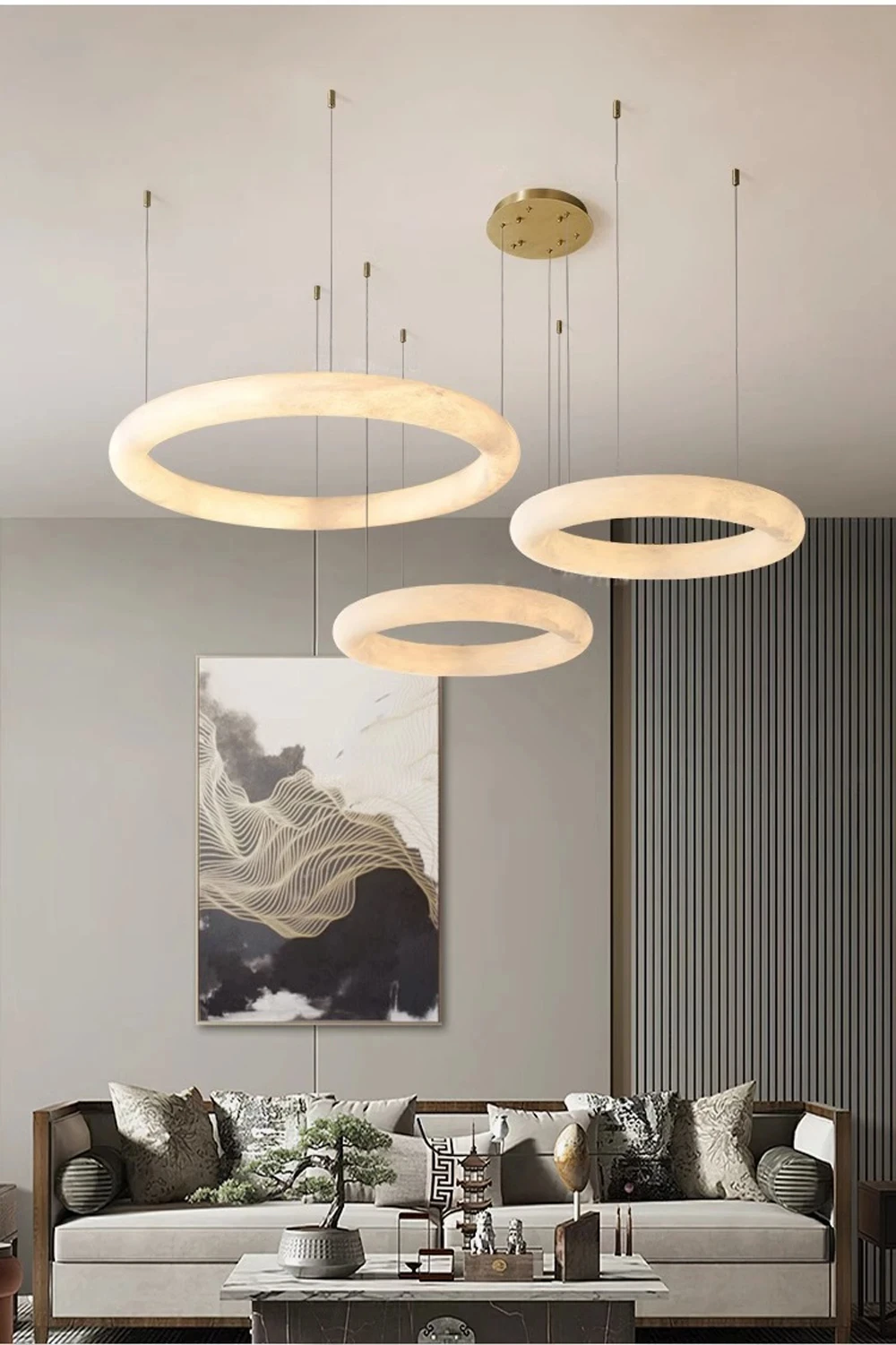 Dimmable LED marble series gold chrome pendant light, living room dining room hanging light fixture YX841TB
Dimmable LED marble series gold chrome pendant light, living room dining room hanging light fixture YX841TB