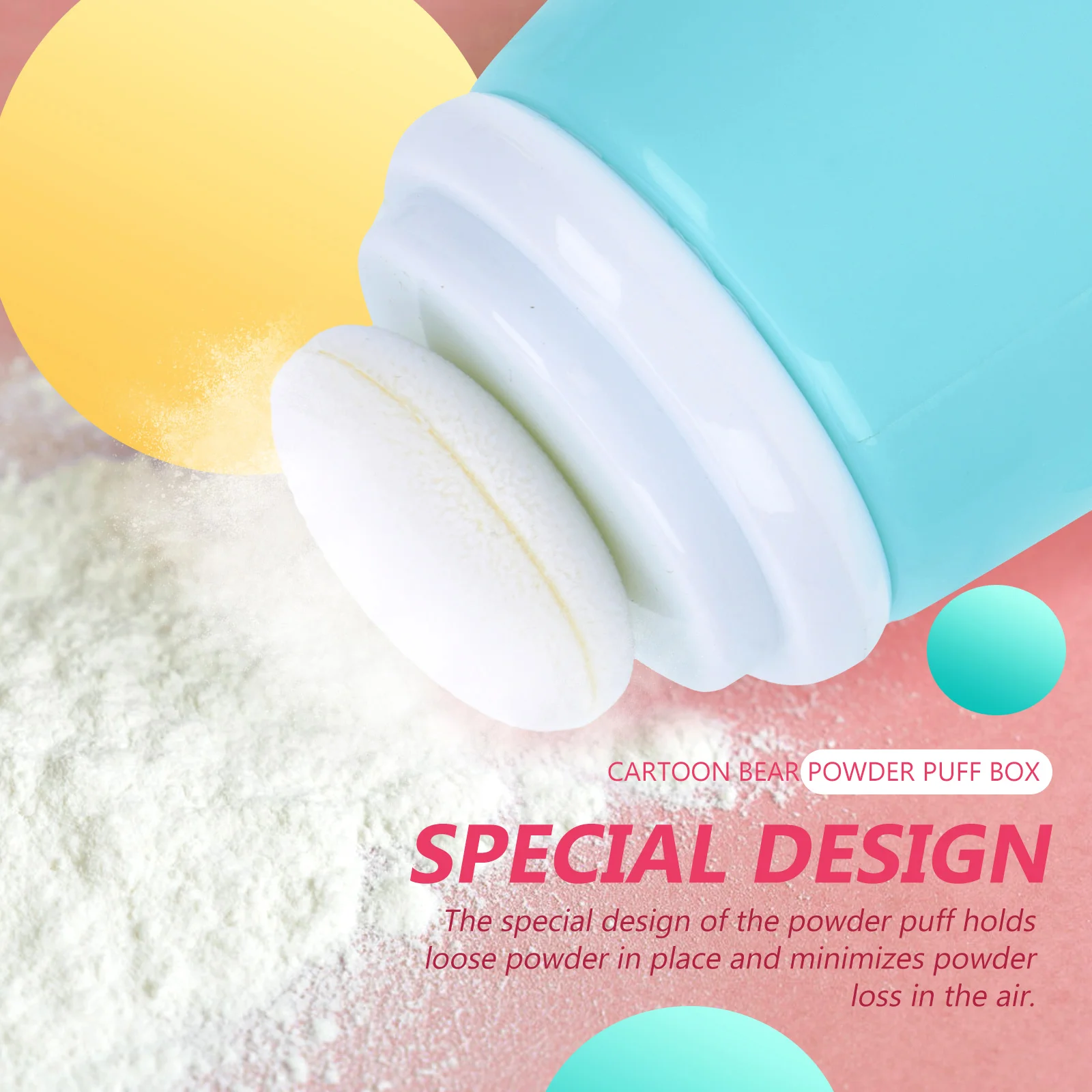 Baby Puff Box Powder Case Soft Bottle Container Applicator Food Grade Holder Jar Blue Portable Travel Talcum Storage Bottle
Baby Puff Box Powder Case Soft Bottle Container Applicator Food Grade Holder Jar Blue Portable Travel Talcum Storage Bottle