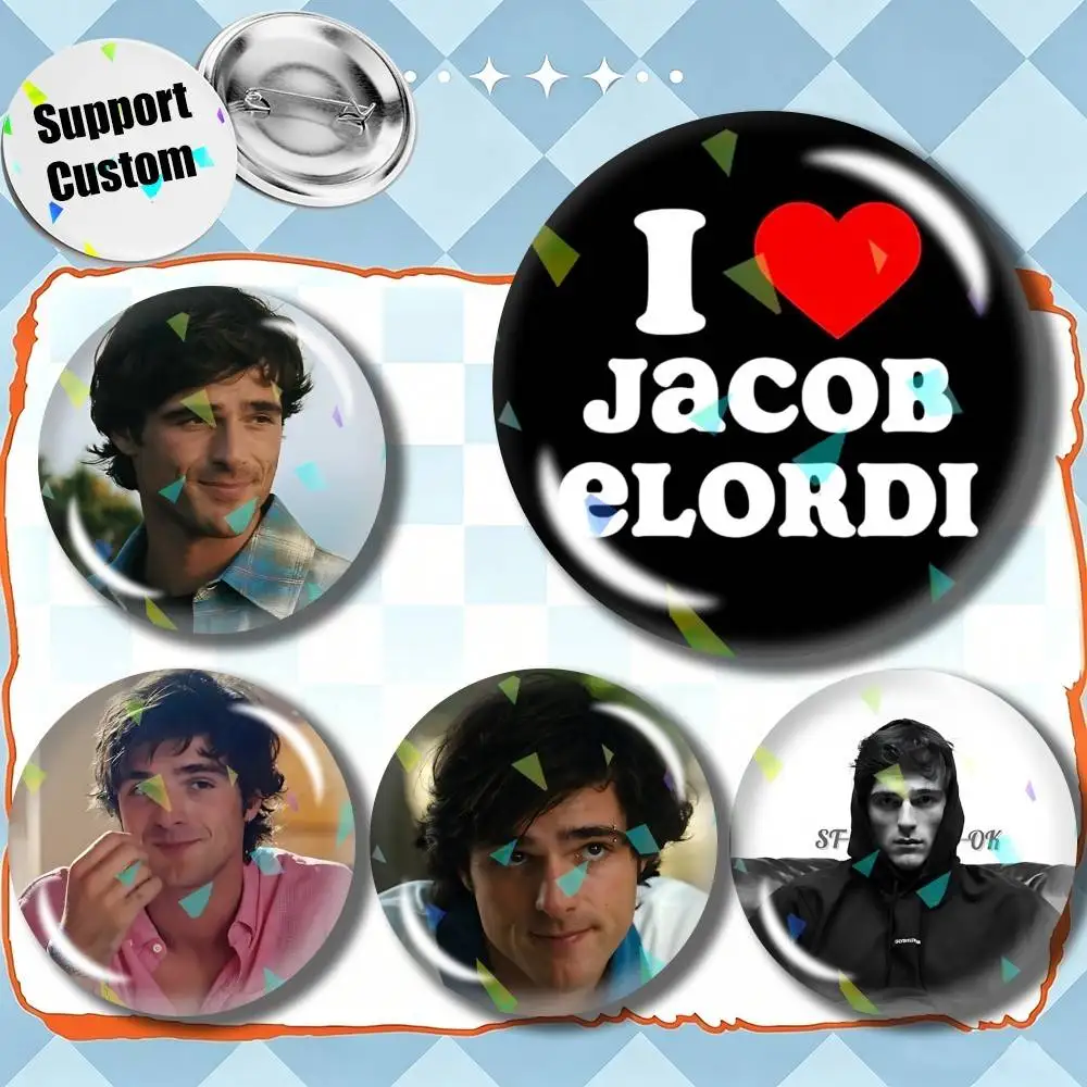 Babygirl Jacob E-Elordi Customizable Round Brooch Pins, Personalized Badges With Broken Glass Design Fashion Accessory
Babygirl Jacob E-Elordi Customizable Round Brooch Pins, Personalized Badges With Broken Glass Design Fashion Accessory
