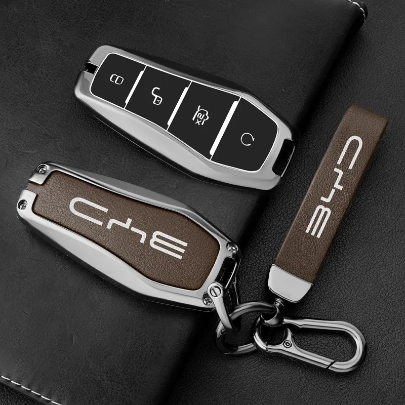 Zinc Alloy Key Cover Case for BYD Han / Dolphin / Song Plus DMI / Tang / Song Pro/ Qin / Yuan / Chaser 05 (2024) - Key Fob Shell
Zinc Alloy Key Cover Case for BYD Han / Dolphin / Song Plus DMI / Tang / Song Pro/ Qin / Yuan / Chaser 05 (2024) - Key Fob Shell