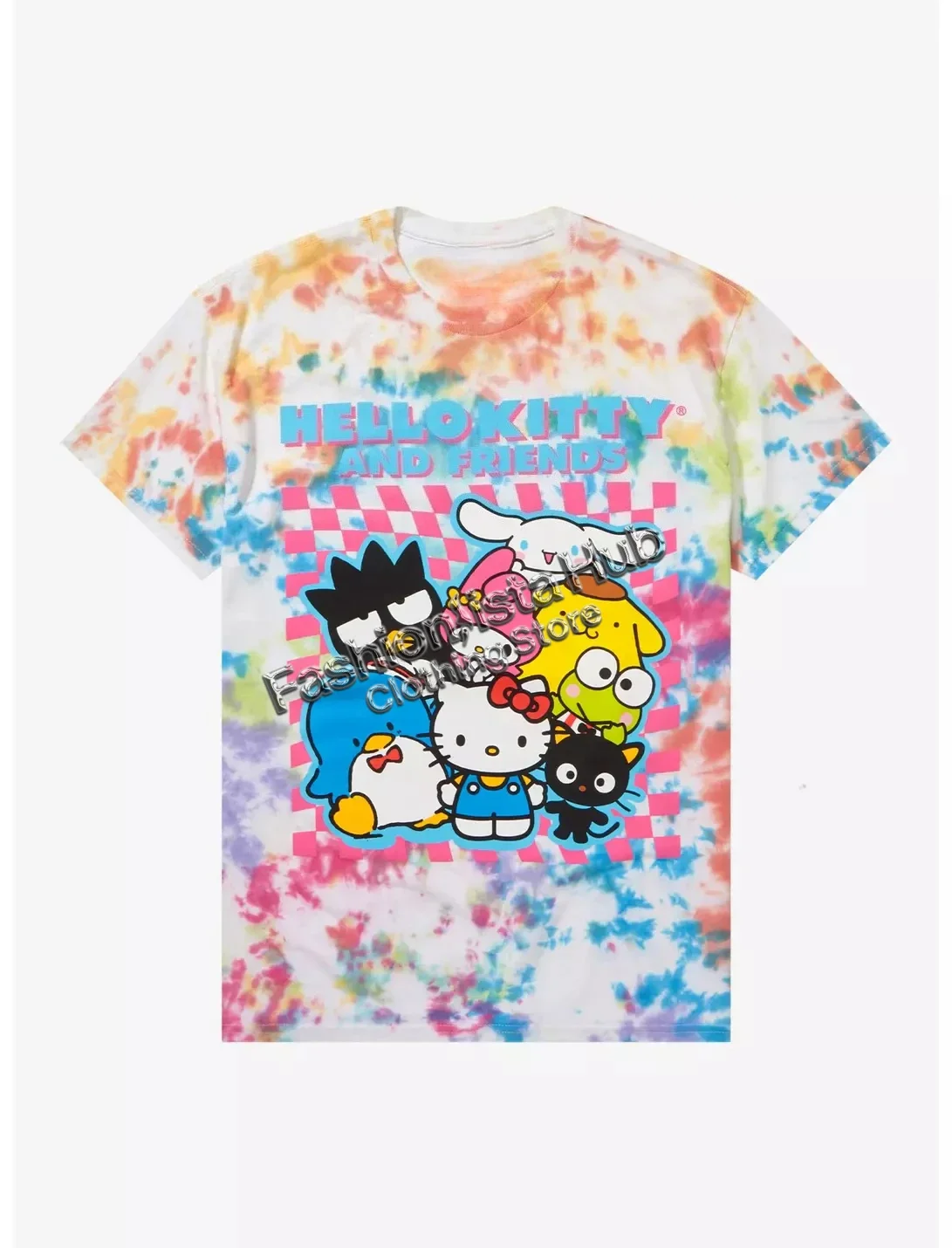 Новая летняя футболка Sanrio & Hello Kitty and Friends с круглым вырезом и рисунком для взрослых, повседневная удобная футболка с короткими рукавами для девочек
Новая летняя футболка Sanrio & Hello Kitty and Friends с круглым вырезом и рисунком для взрослых, повседневная удобная футболка с короткими рукавами для девочек