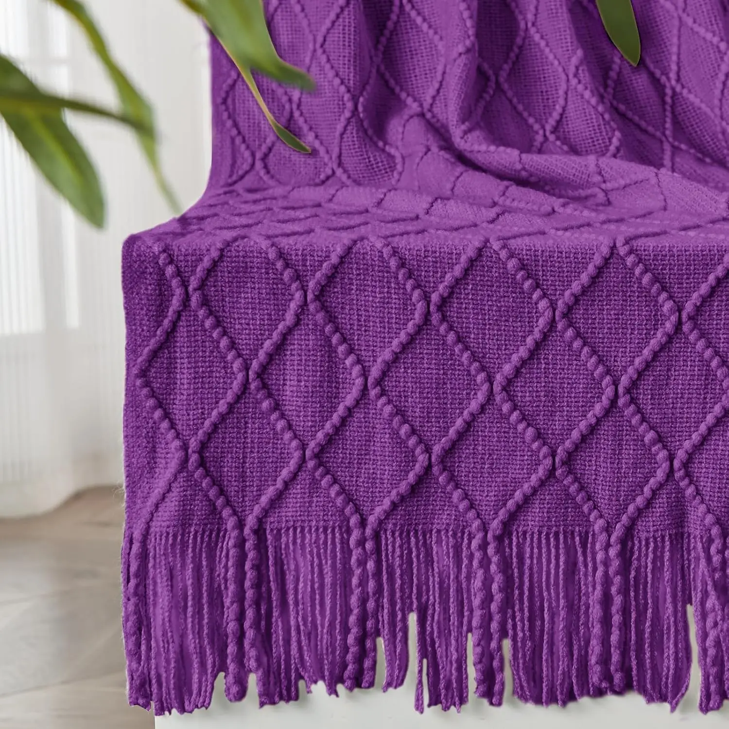 Valentine'S Day Gifts Throw Blanket Purple For Couch, Soft Living Room Home Decor Twin Size Knitted Blanket, Outdoor
Valentine'S Day Gifts Throw Blanket Purple For Couch, Soft Living Room Home Decor Twin Size Knitted Blanket, Outdoor