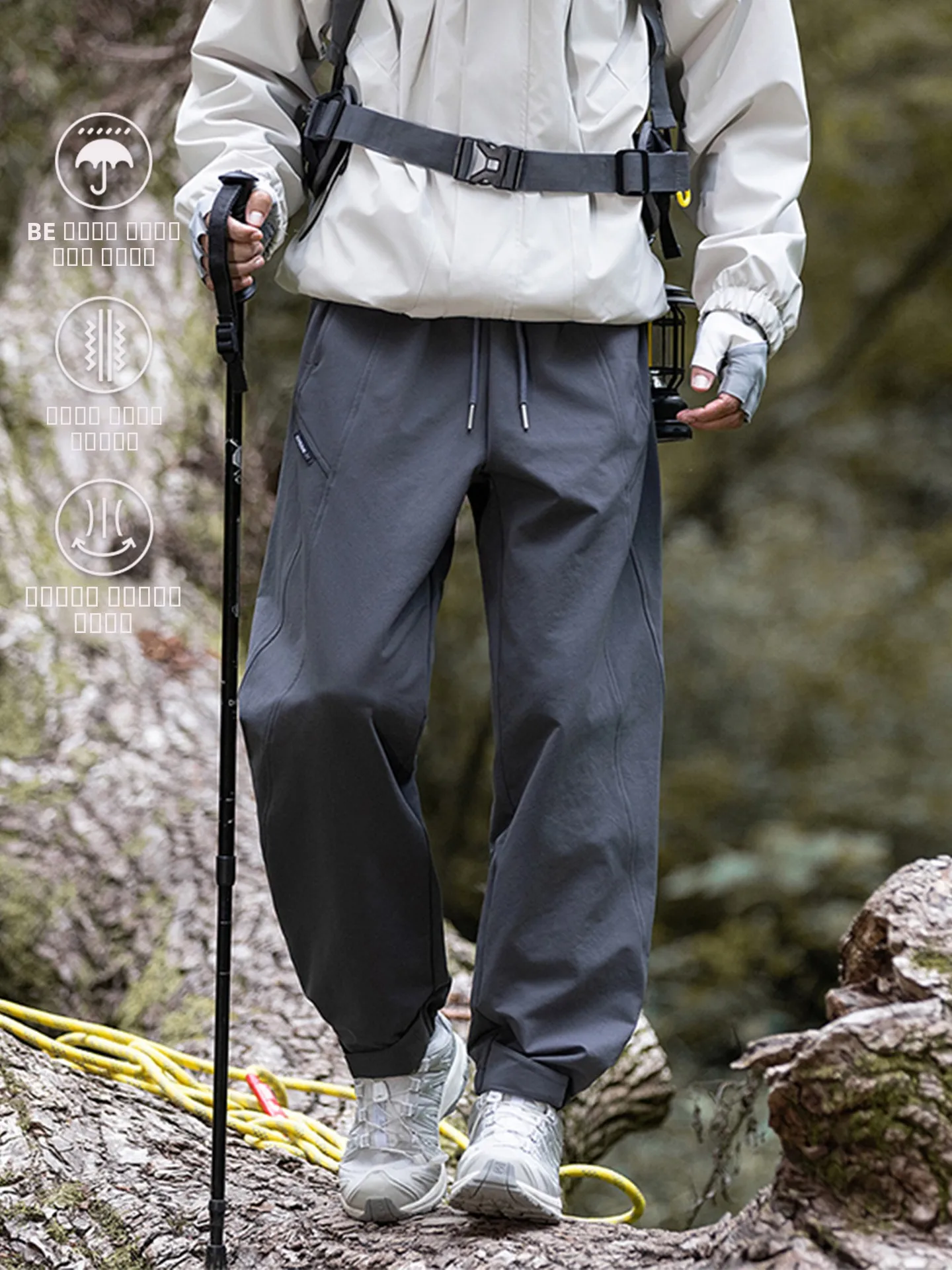 Мужские осенние рабочие брюки American Sle Outdoor: свободные, с манжетами, для походов в горы, повседневные, из полиэфирного волокна
Мужские осенние рабочие брюки American Sle Outdoor: свободные, с манжетами, для походов в горы, повседневные, из полиэфирного волокна