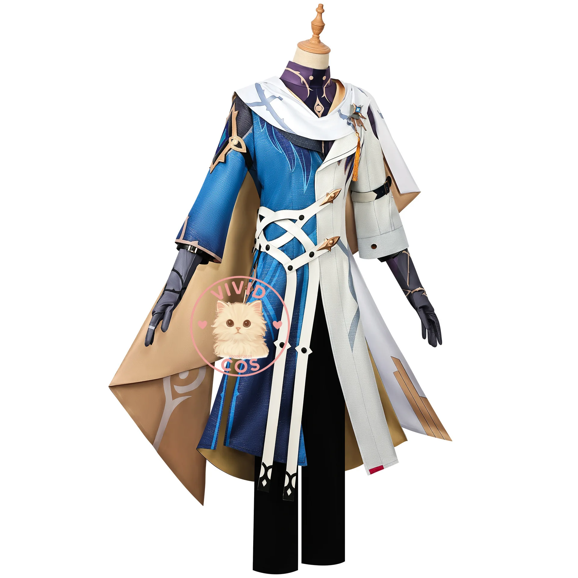 Game Honkai: Star Rail Sunday Cosplay High Quality Role Play Costume Fashion Anime Clothes Headwear Wig for Men Women Comic Con
Game Honkai: Star Rail Sunday Cosplay High Quality Role Play Costume Fashion Anime Clothes Headwear Wig for Men Women Comic Con