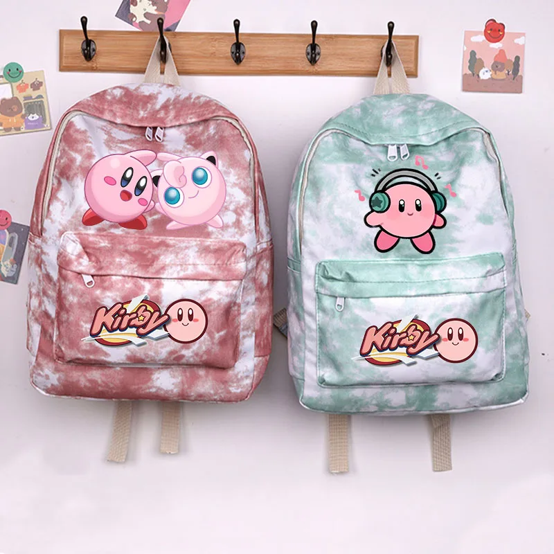 Stars Kirbys Tie Dye Backpack Boy Girl Cartoon Anime Figure Schoolbag Student Large Capacity Fashionable Bookbag Stationery Gift
Stars Kirbys Tie Dye Backpack Boy Girl Cartoon Anime Figure Schoolbag Student Large Capacity Fashionable Bookbag Stationery Gift