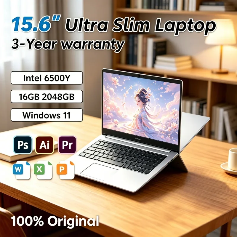 2026 Elysian Svelte 15.6 Laptop Intel 6500Y RAM SSD Windows 11 Backlit Keyboard Fingerprint for Regal Business Transcendent
2026 Elysian Svelte 15.6 Laptop Intel 6500Y RAM SSD Windows 11 Backlit Keyboard Fingerprint for Regal Business Transcendent