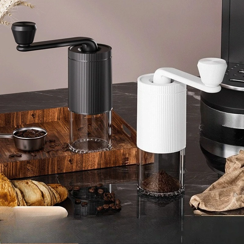 New Mini Hand Shake Manual Grinding Convenient Stainless Steel Ceramic Core Coffee Bean Grinder Visual Coffee Machine 
New Mini Hand Shake Manual Grinding Convenient Stainless Steel Ceramic Core Coffee Bean Grinder Visual Coffee Machine
