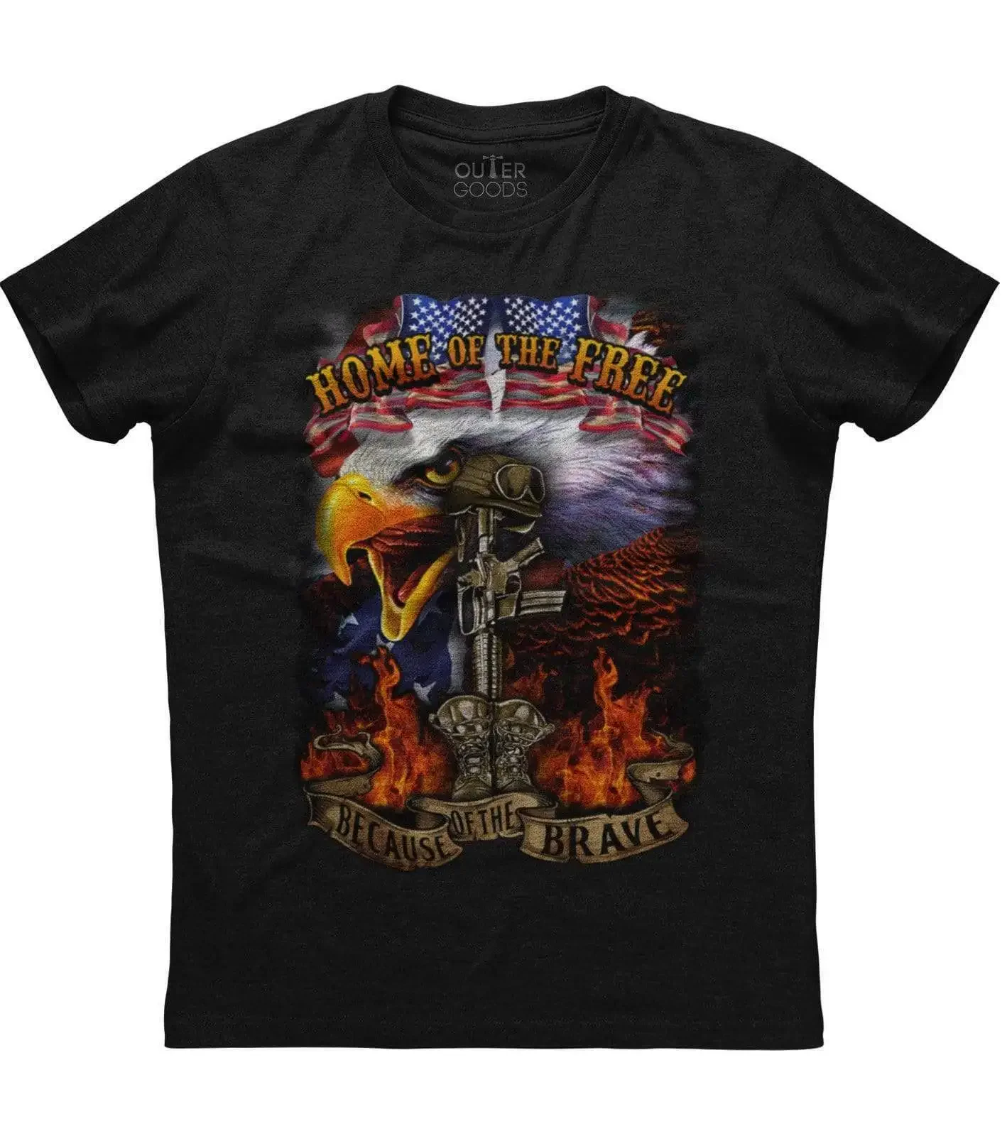 Home of The Free Because of The Brave. American Flag Eagle Patriotic T-Shirt. Summer Cotton O-Neck Short Sleeve Mens T Shirt New
Home of The Free Because of The Brave. American Flag Eagle Patriotic T-Shirt. Summer Cotton O-Neck Short Sleeve Mens T Shirt New
