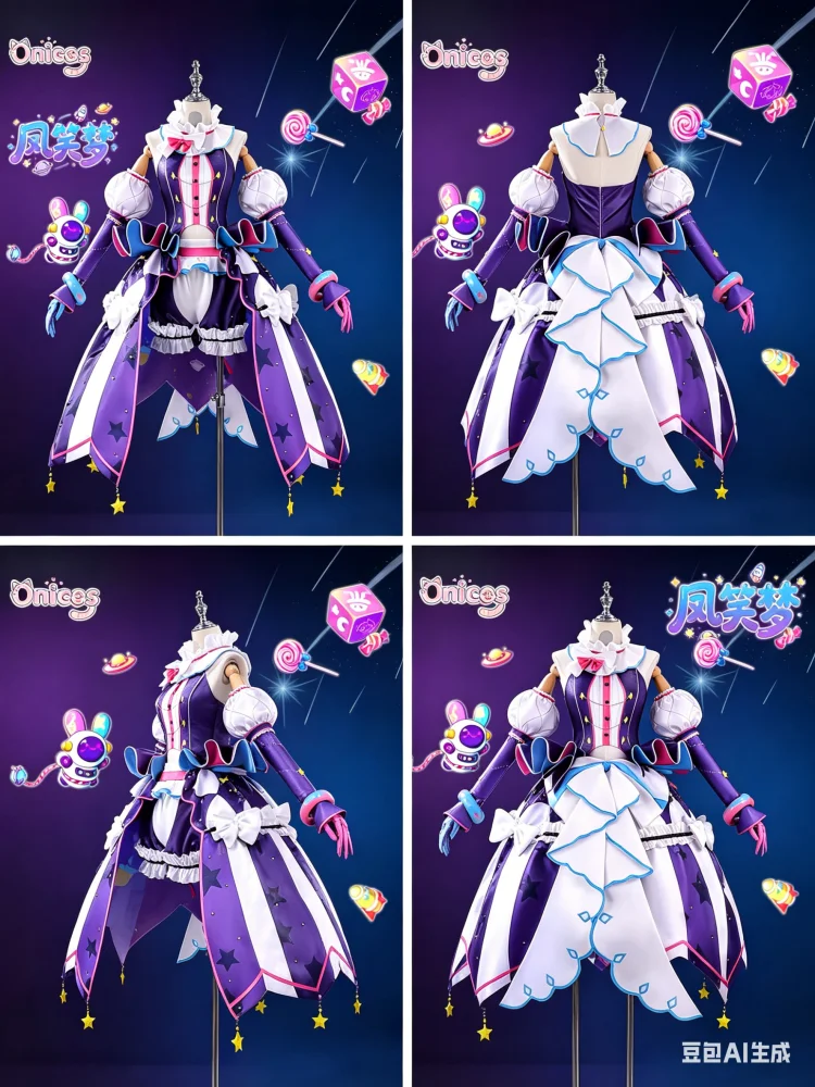 PJSK Project SEKAI Otori Emu Cosplay Costume Opera! Space Opera! Game Outfit Full Set Cute Dress Halloween Carnival Onicos
PJSK Project SEKAI Otori Emu Cosplay Costume Opera! Space Opera! Game Outfit Full Set Cute Dress Halloween Carnival Onicos