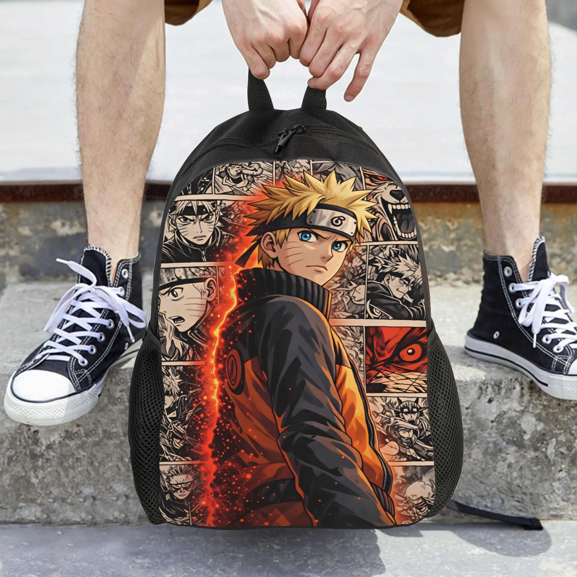 Uzumaki Gaara Kurama Shukaku Backpack Cool Backpacks Boy Girl Camping Durable High School Bags High Quality Rucksack
Uzumaki Gaara Kurama Shukaku Backpack Cool Backpacks Boy Girl Camping Durable High School Bags High Quality Rucksack