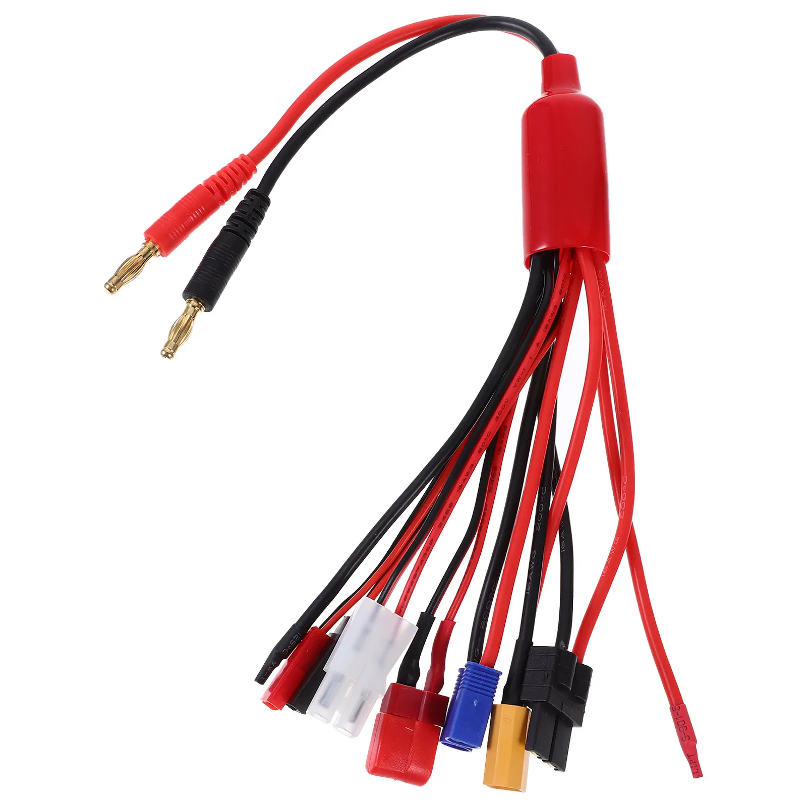 Multifunctional Battery Charger Wire 8-in-1 Banana Plug Adapter Octopus Converter Cable for T-Plug Futaba Mini Xt60 Jst DIY Rc
Multifunctional Battery Charger Wire 8-in-1 Banana Plug Adapter Octopus Converter Cable for T-Plug Futaba Mini Xt60 Jst DIY Rc