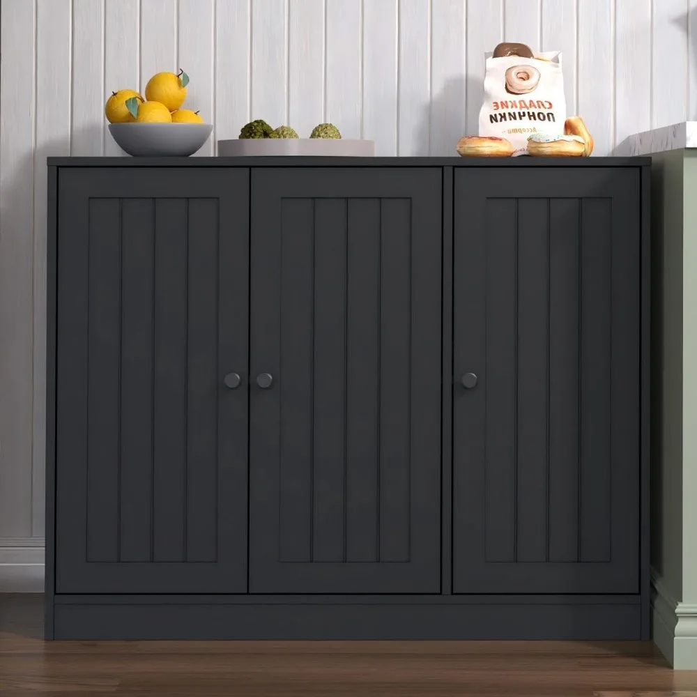 Шкаф-буфет с 3-мя дверцами, кухонный шкаф для хранения с регулируемой полкой, акцентные шкафы для кофе-бара для гостиной, прихожей
Шкаф-буфет с 3-мя дверцами, кухонный шкаф для хранения с регулируемой полкой, акцентные шкафы для кофе-бара для гостиной, прихожей