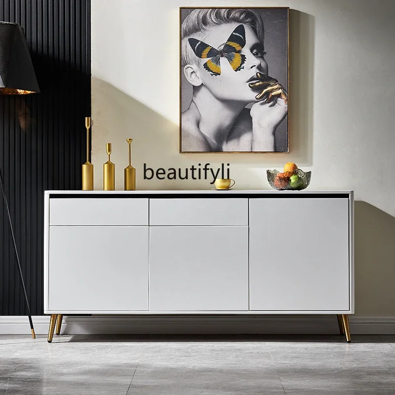 Modern simple side cabinet, living room against the wall storage side cabinet, locker
Modern simple side cabinet, living room against the wall storage side cabinet, locker