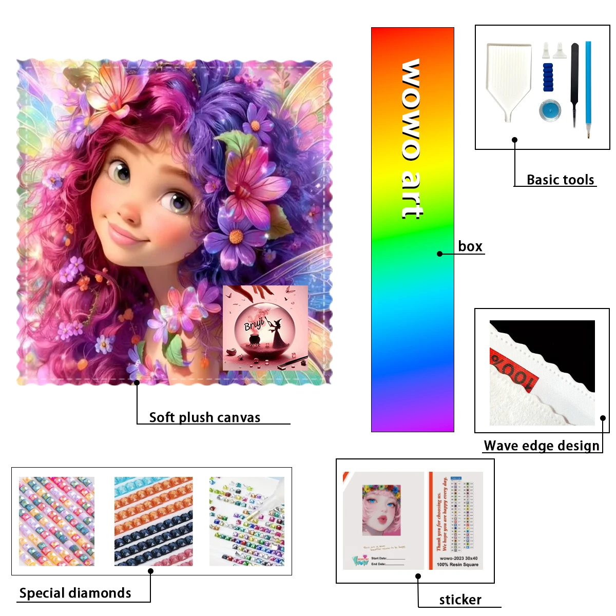 【Bruji_ Diamond Art】La expresión de orgullo y fastidio de la niña enca Crystal AB Rhinestone FD Rhinestone Perfect Resin Diamond
【Bruji_ Diamond Art】La expresión de orgullo y fastidio de la niña enca Crystal AB Rhinestone FD Rhinestone Perfect Resin Diamond