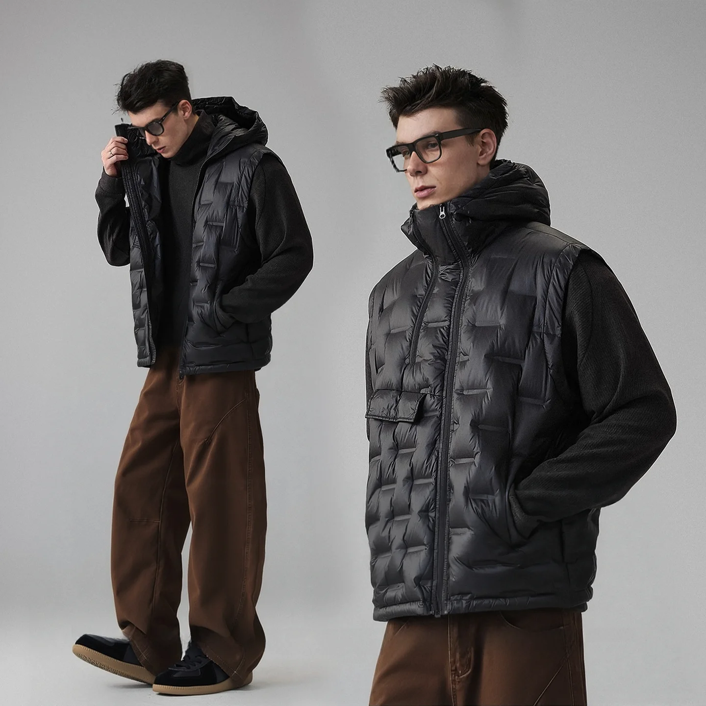 Large Size Du down Vest Youth Casual Sle Printed Hooded Jaet Lightweight Winter Outerwear Zipper Closure Daily Wear
Large Size Du down Vest Youth Casual Sle Printed Hooded Jaet Lightweight Winter Outerwear Zipper Closure Daily Wear