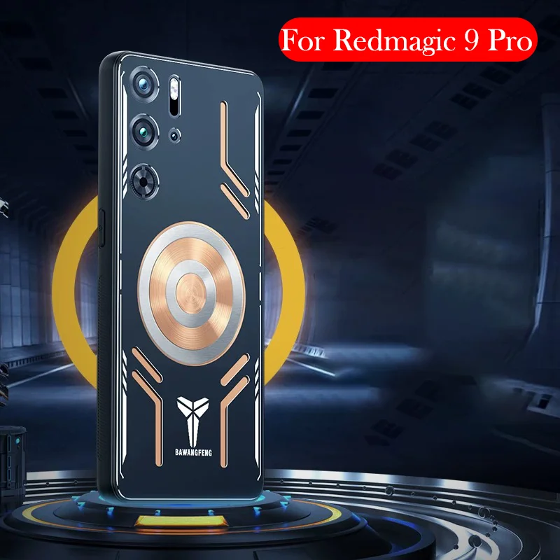 Магнитный чехол для ZTE Redmagic 9 9S Pro Plus, медная задняя крышка с рассеиванием тепла
Магнитный чехол для ZTE Redmagic 9 9S Pro Plus, медная задняя крышка с рассеиванием тепла