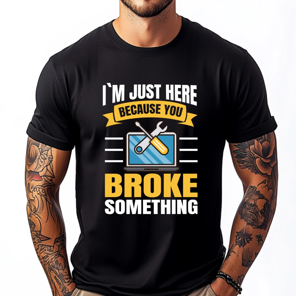 Роскошная футболка It Service Software Someone Broke The Computer Модная и модная винтажная роскошная футболка
Роскошная футболка It Service Software Someone Broke The Computer Модная и модная винтажная роскошная футболка