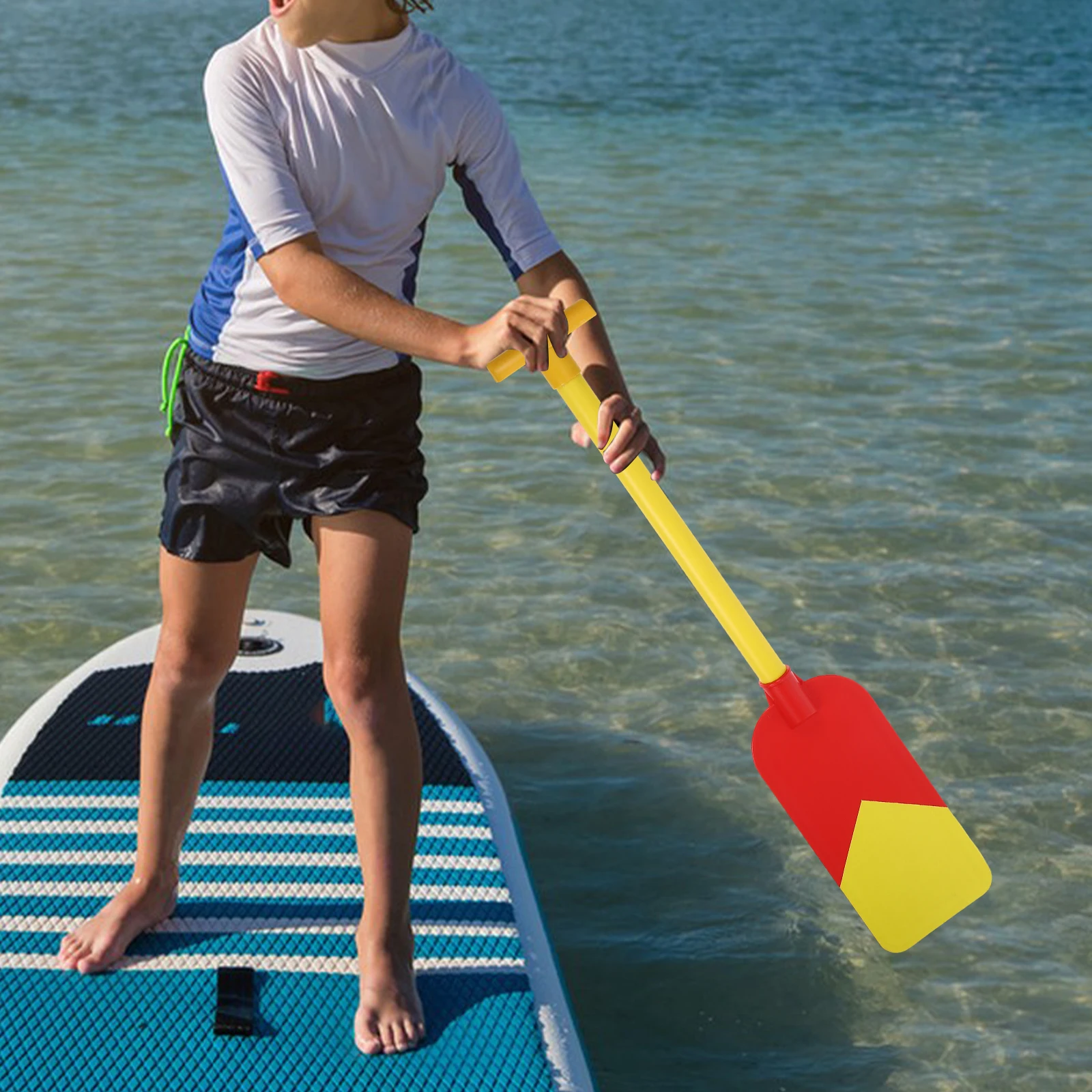 Plastic Boat Blue Plastic Yellow Kids Kayak Training Boat Paddle Prop Toy Kayak Paddle
Plastic Boat Blue Plastic Yellow Kids Kayak Training Boat Paddle Prop Toy Kayak Paddle