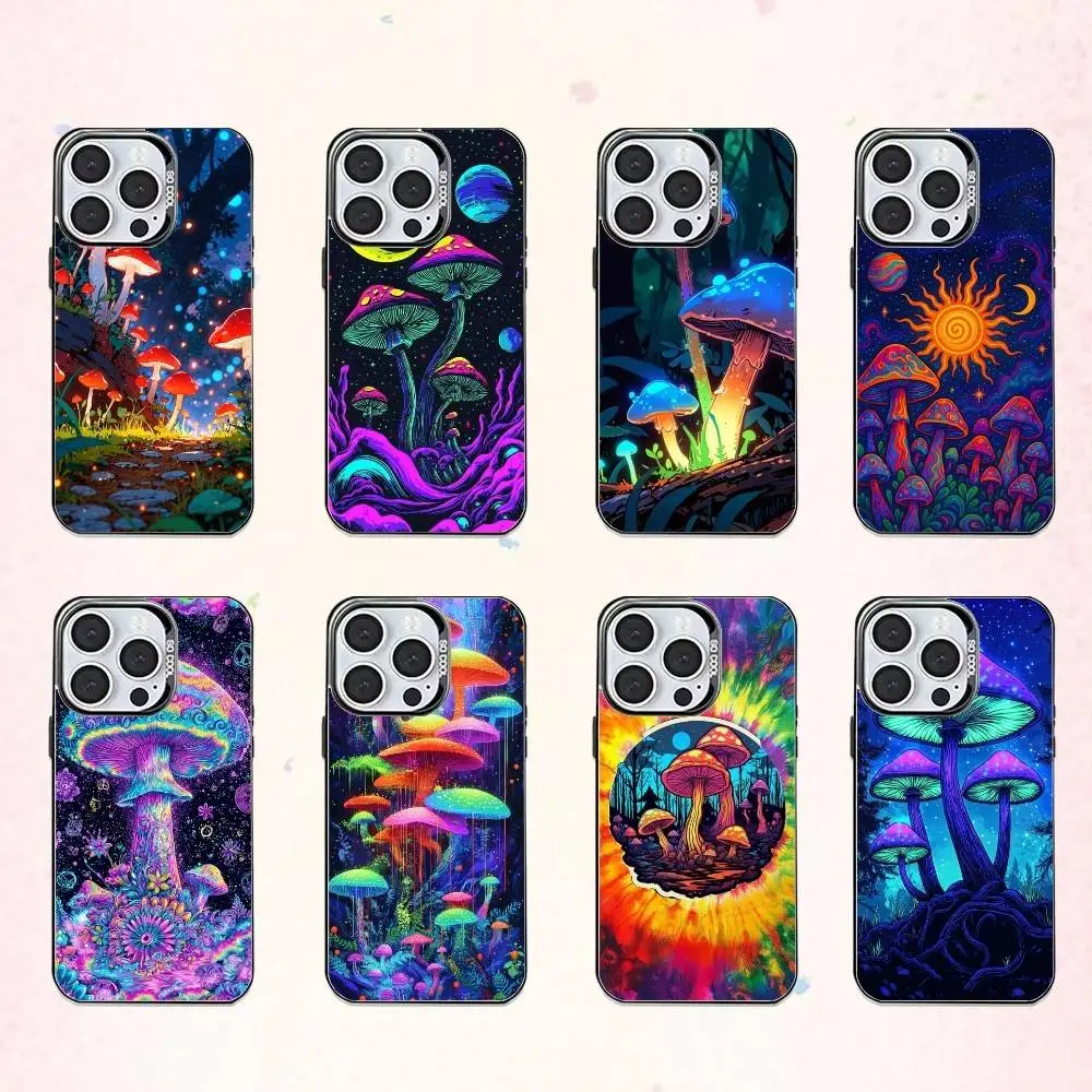 Trippy Art Mushroom Phone Case For iPhone17,16,15,14,13,12,11 Plus,Pro Max Colored Silver Plated Inside Cover
Trippy Art Mushroom Phone Case For iPhone17,16,15,14,13,12,11 Plus,Pro Max Colored Silver Plated Inside Cover